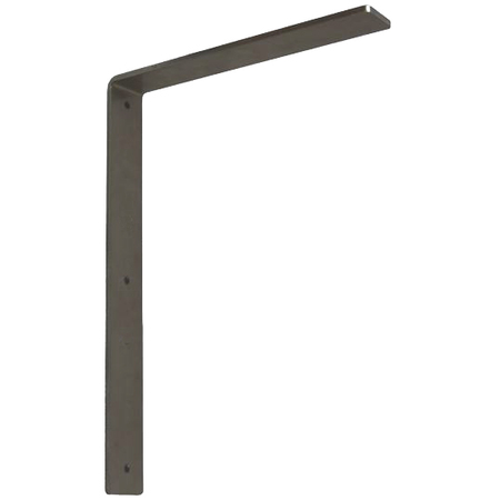 OSBORNE WOOD PRODUCTS 12 x 2 x 12 Contemporary Hidden Bracket in Stainless Steel 8912STS